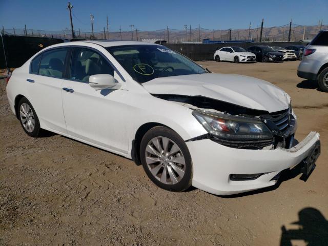 HONDA ACCORD EXL 2015 with VIN 1HGCR2F82FA160848 - Photo from auction