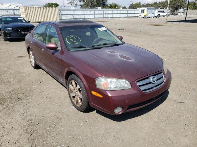 NISSAN MAXIMA GLE 2002 with VIN JN1DA31D22T402401 - Photo from auction