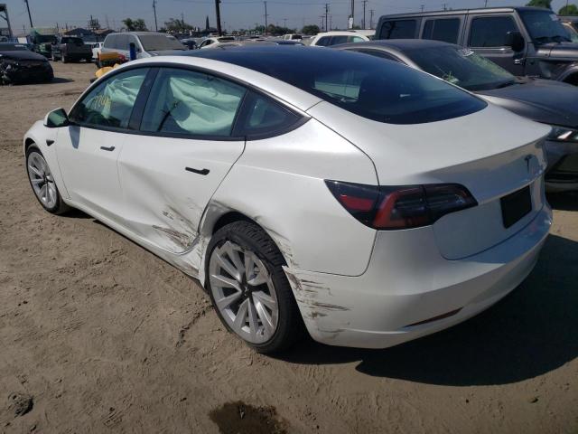 Photo 3 from auction – 2022 TESLA MODEL 3 with VIN 5YJ3E1EA4NF144133