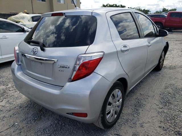 Photo 4 from auction – 2012 TOYOTA YARIS with VIN JTDKTUD38CD521508