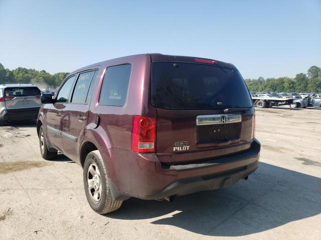 Photo 3 from auction – 2015 HONDA PILOT LX with VIN 5FNYF3H25FB016505