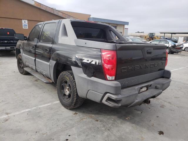 Photo 3 from auction – 2004 CHEVROLET AVALANCHE with VIN 3GNEK12T44G312053