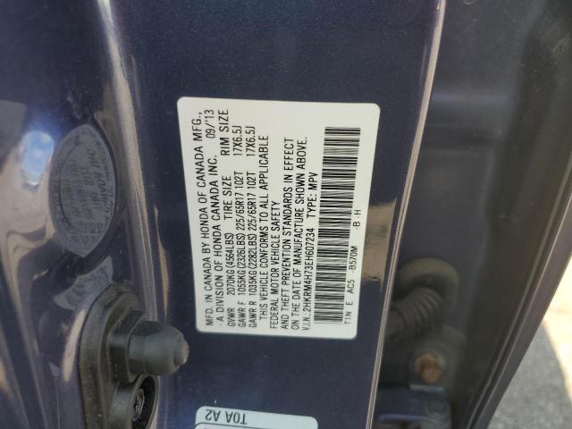 Photo 10 from auction – 2014 HONDA CR-V EXL with VIN 2HKRM4H73EH607234