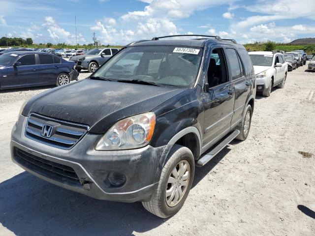 Photo 2 from auction – 2006 HONDA CR-V EX with VIN JHLRD688X6C014930