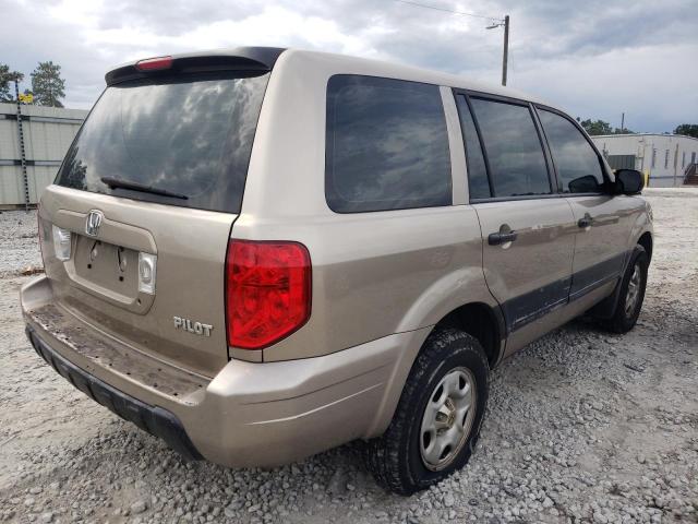 Photo 4 from auction – 2005 HONDA PILOT LX with VIN 2HKYF18135H566958