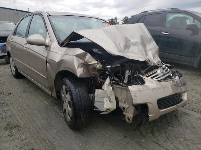 KIA SPECTRA EX 2007 with VIN KNAFE121775433929 - Photo from auction