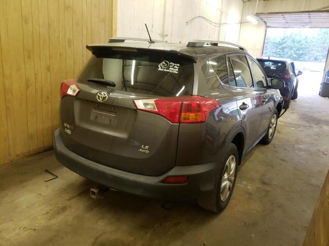 Photo 4 from auction – 2014 TOYOTA RAV4 LE with VIN 2T3BFREV8EW221705