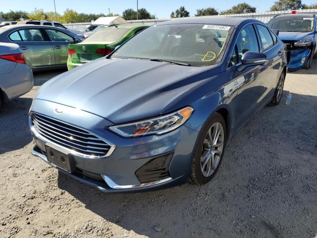 Photo 2 from auction – 2019 FORD FUSION SEL with VIN 3FA6P0CD4KR202532