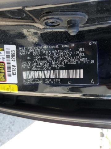 Photo 10 from auction – 2014 TOYOTA SIENNA LE with VIN 5TDKK3DCXES424556