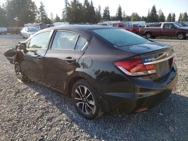 Photo 3 from auction – 2013 HONDA CIVIC EX with VIN 19XFB2F89DE215838