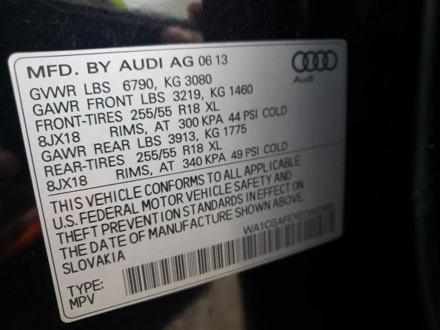 Photo 10 from auction – 2014 AUDI Q7 PREMIUM with VIN WA1CGAFEXED002463