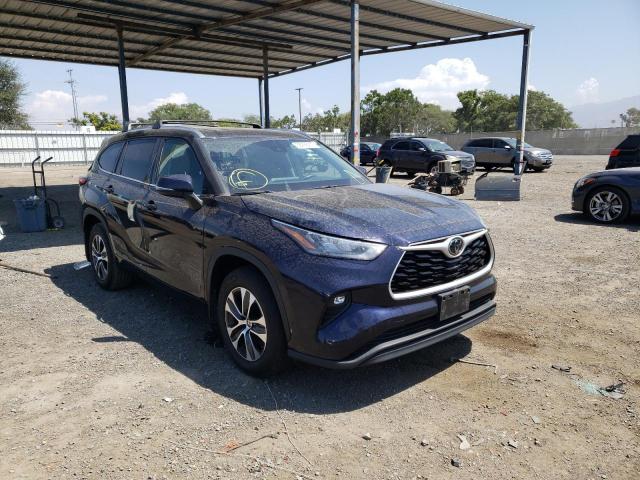 Photo 1 from auction – 2020 TOYOTA HIGHLANDER with VIN 5TDHZRAH8LS023139