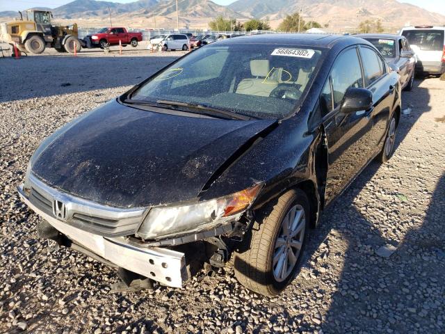 Photo 2 from auction – 2012 HONDA CIVIC EX with VIN 19XFB2F87CE382536