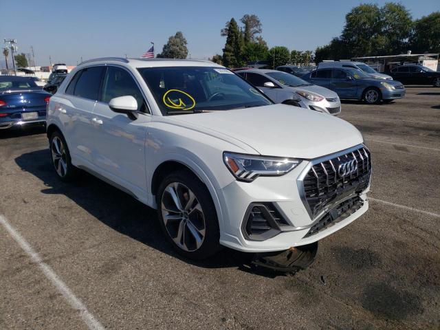 AUDI Q3 PREMIUM 2020 with VIN WA1EECF39L1022484 - Photo from auction