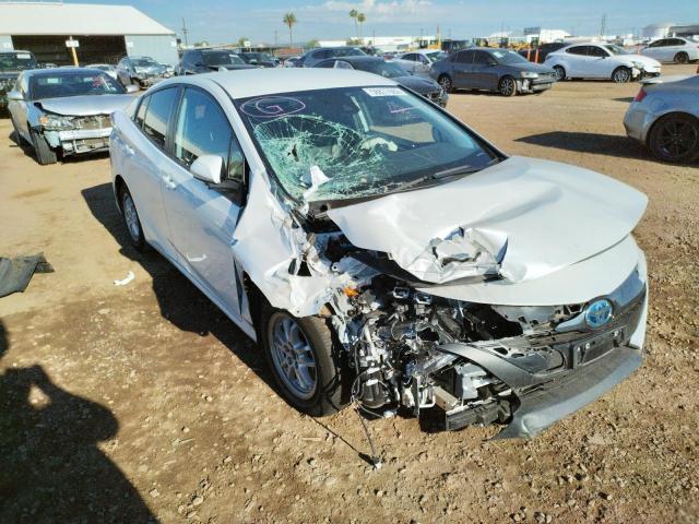 TOYOTA PRIUS PRIM 2021 with VIN JTDKAMFP7M3176176 - Photo from auction