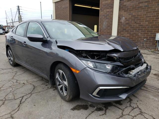 HONDA CIVIC LX 2019 with VIN 19XFC2F61KE018770 - Photo from auction