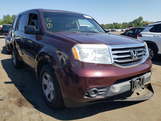 HONDA PILOT LX 2013 z numerem VIN 5FNYF4H2XDB068151 - Zdjęcie z aukcji