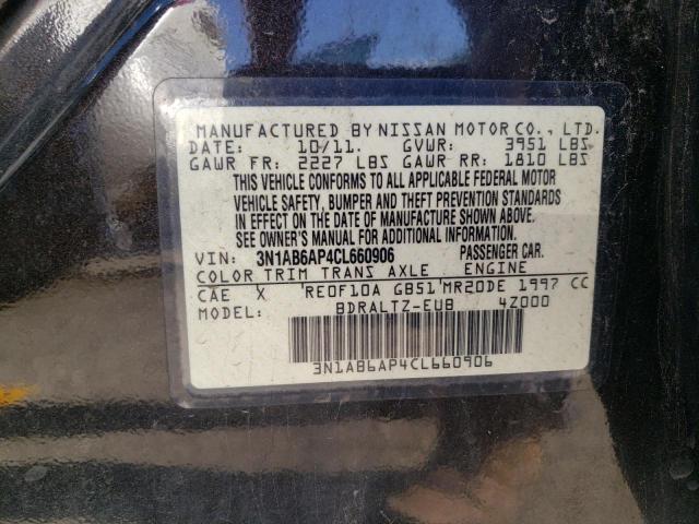 Photo 10 from auction – 2012 NISSAN SENTRA 2.0 with VIN 3N1AB6AP4CL660906