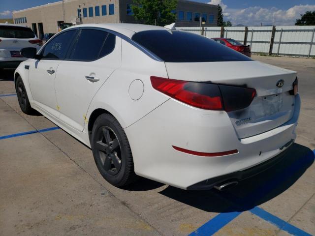 Photo 3 from auction – 2015 KIA OPTIMA LX with VIN KNAGM4A79F5664389