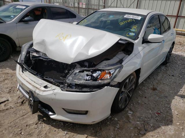 Photo 2 from auction – 2014 HONDA ACCORD SPO with VIN 1HGCR2F58EA004754
