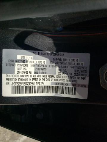 Photo 10 from auction – 2014 MAZDA CX-9 SPORT with VIN JM3TB2BV1E0430551