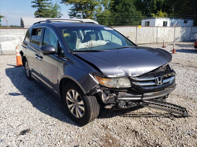 HONDA ODYSSEY EX 2014 with VIN 5FNRL5H47EB075662 - Photo from auction