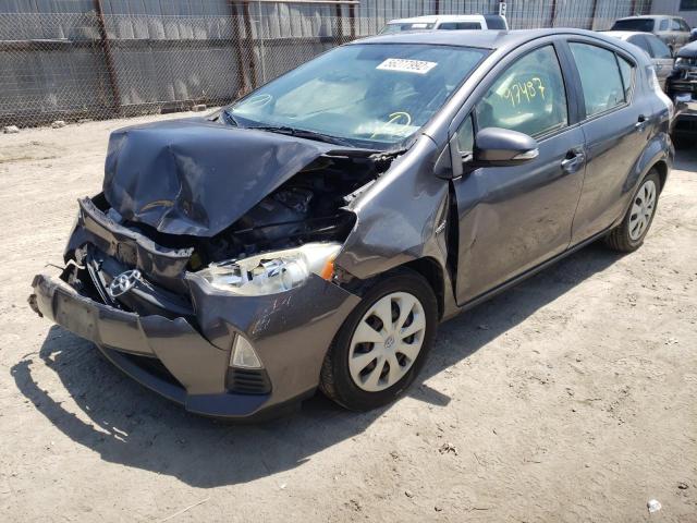 Photo 2 from auction – 2012 TOYOTA PRIUS C with VIN JTDKDTB3XC1521148