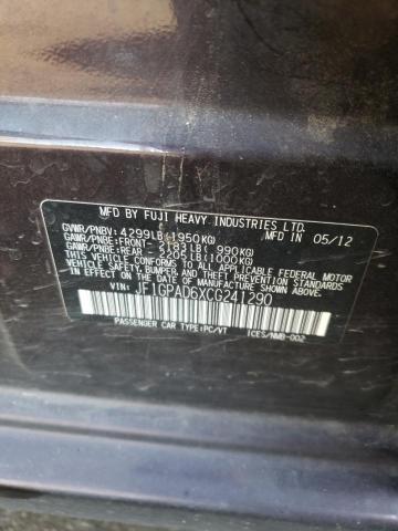 Photo 10 from auction – 2012 SUBARU IMPREZA PR with VIN JF1GPAD6XCG241290
