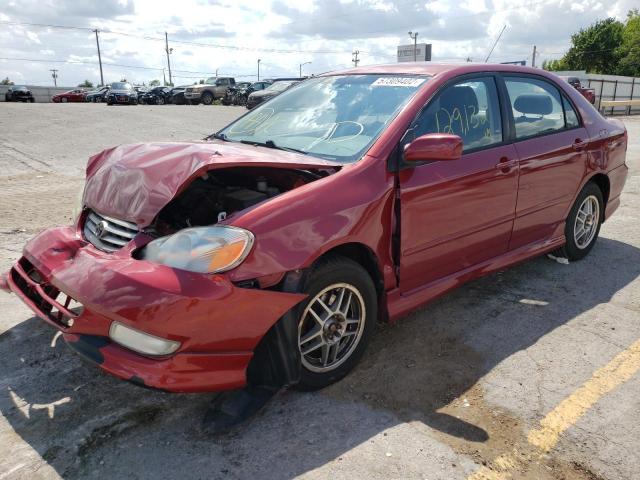 Photo 2 from auction – 2004 TOYOTA COROLLA CE with VIN 2T1BR32E24C316438