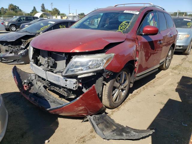 Photo 2 from auction – 2013 NISSAN PATHFINDER with VIN 5N1AR2MN3DC689690