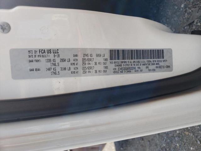 Photo 10 from auction – 2019 DODGE GRAND CARA with VIN 2C4RDGBG6KR522249