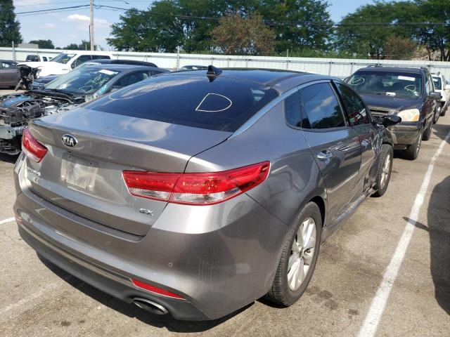 Photo 4 from auction – 2016 KIA OPTIMA EX with VIN 5XXGU4L30GG011010
