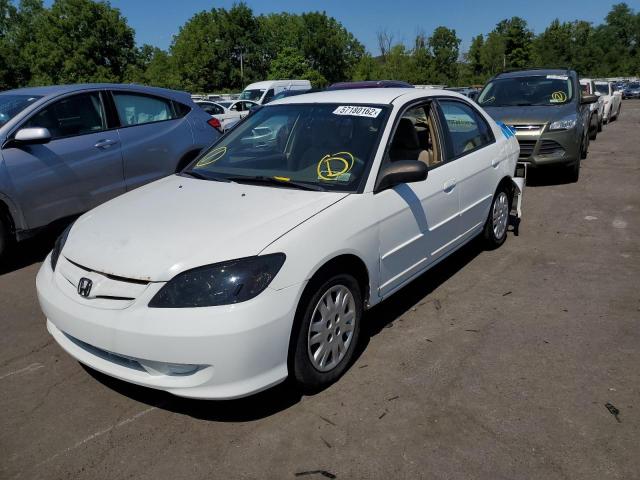 Photo 2 from auction – 2004 HONDA CIVIC LX with VIN 2HGES16544H502764