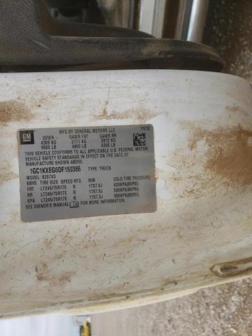 Photo 10 from auction – 2013 CHEVROLET 2500 with VIN 1GC1KXEG6DF150386