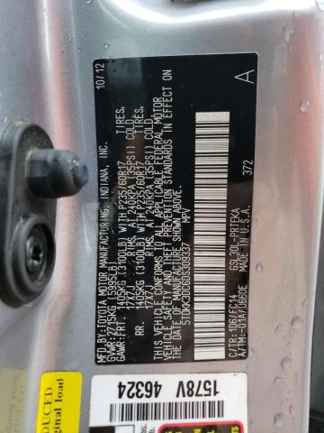 Photo 10 from auction – 2013 TOYOTA SIENNA LE with VIN 5TDKK3DC6DS309337