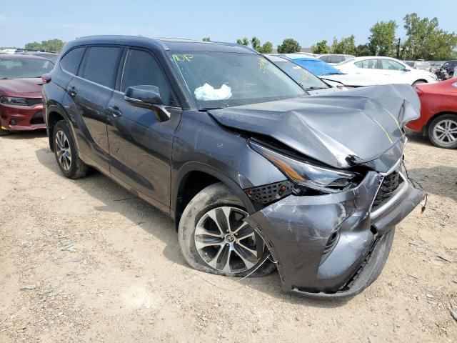 Photo 1 from auction – 2021 TOYOTA HIGHLANDER with VIN 5TDGZRBH2MS544367