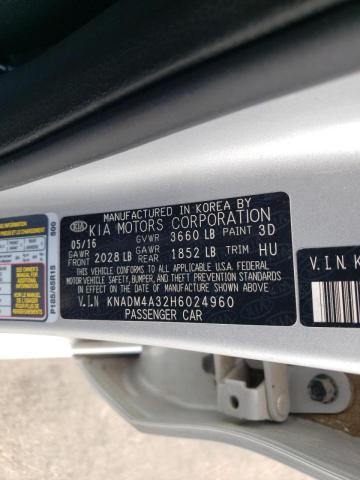 Photo 10 from auction – 2017 KIA RIO LX with VIN KNADM4A32H6024960