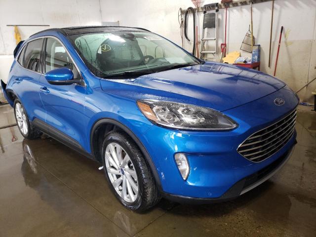 Photo 1 from auction – 2021 FORD ESCAPE TIT with VIN 1FMCU9DZ3MUA13611