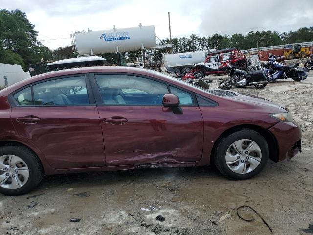 Photo 9 from auction – 2013 HONDA CIVIC LX with VIN 19XFB2F56DE045489
