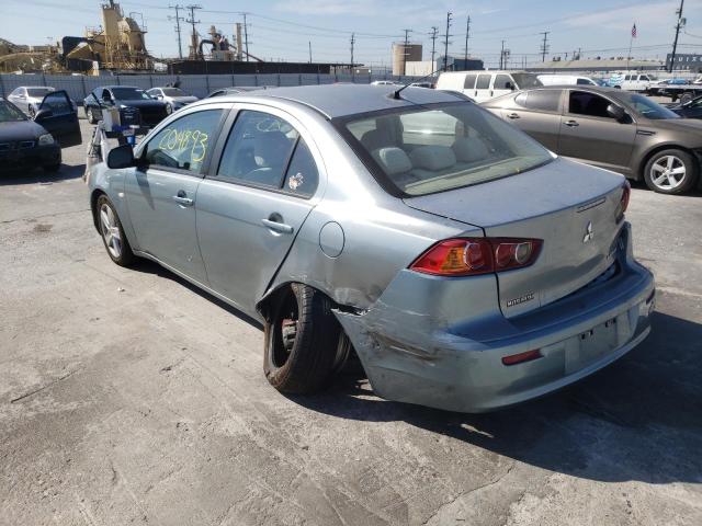Photo 3 from auction – 2008 MITSUBISHI LANCER with VIN JA3AU26U88U002127