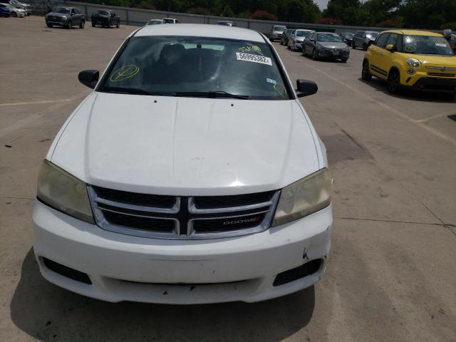 Photo 9 from auction – 2013 DODGE AVENGER SE with VIN 1C3CDZAB7DN529108