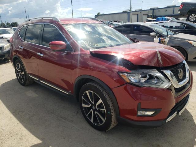 NISSAN ROGUE S 2019 with VIN 5N1AT2MT2KC703222 - Photo from auction