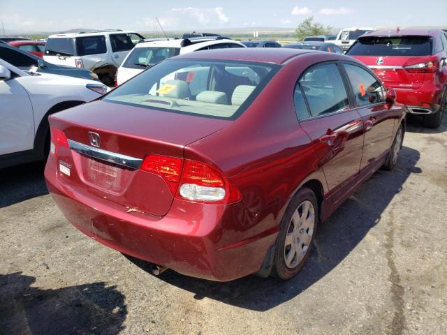 Photo 4 from auction – 2011 HONDA CIVIC LX with VIN 19XFA1F5XBE027247
