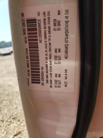 Photo 10 from auction – 2005 CHRYSLER 300C with VIN 2C3AA63H95H621184