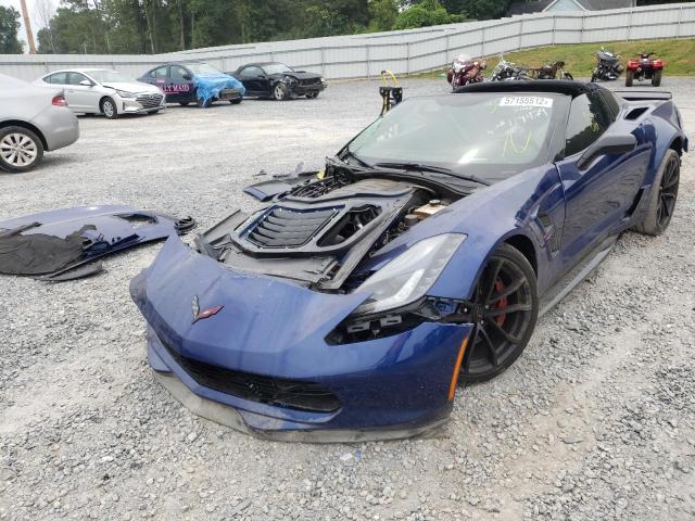 Photo 2 from auction – 2017 CHEVROLET CORVETTE G with VIN 1G1YY2D70H5119429