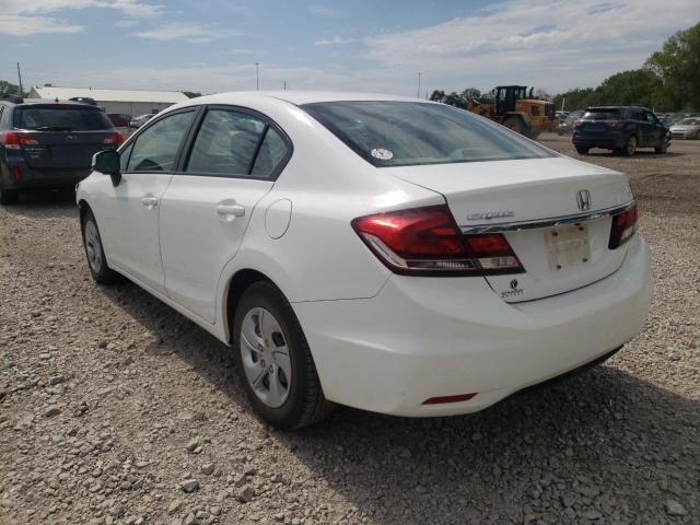 Photo 3 from auction – 2013 HONDA CIVIC LX with VIN 19XFB2F51DE046422