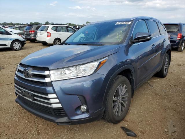 Photo 2 from auction – 2018 TOYOTA HIGHLANDER with VIN 5TDJZRFH4JS883501
