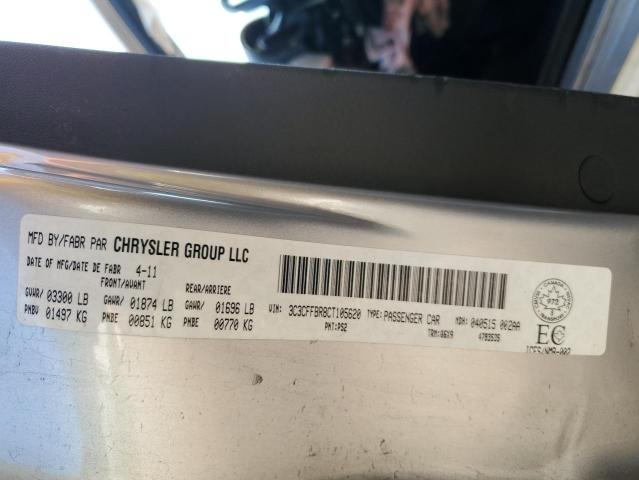 Photo 10 from auction – 2012 FIAT 500 SPORT with VIN 3C3CFFBR8CT105620