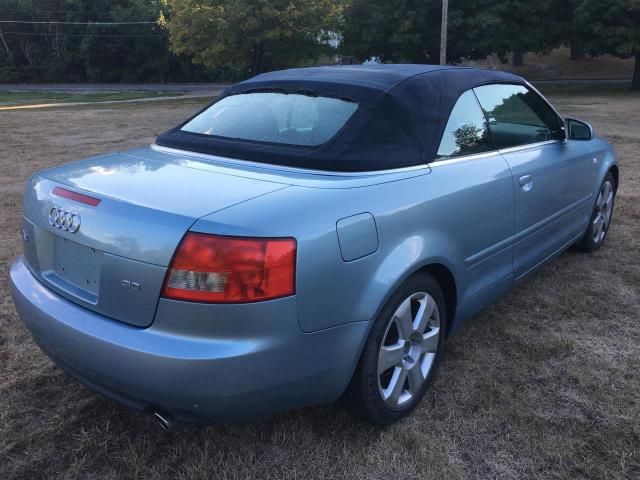 Photo 4 from auction – 2003 AUDI A4 3.0 CAB with VIN WAUAT48H53K008257