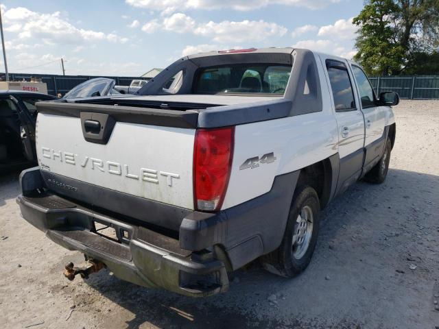 Photo 4 from auction – 2004 CHEVROLET AVALANCHE with VIN 3GNEK12T44G254428